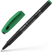 Schneider Topliner 967 Fiber Uçlu Keçeli Kalem Yeşil 0.4mm - 1