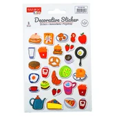 Tanex Kids Sticker Puffy Kahvaltı Serisi 27 Parça (25413) - 1