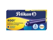 Pelikan Dolma Kalem Kartuşu Uzun Royal Mavi 5 Li 4001 - 2