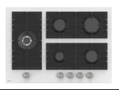 Ferre Flowart BL Modüler Seriisi 3'lü Beyaz Ankastre Set ( QBL62CB-BL136-D078 ) thumbnail 3