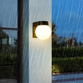 12 Watt Modern Tasarım İç ve Dış Mekan, Bahçe, Balkon, Banyo Apliği Günışığı Led Armatür Duvar Aplik thumbnail 4