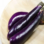 Ata Tohum Az Çekirdekli Geleneksel Balıkesir 76 Patlıcan Tohumu (70 Tohum) - 1