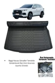 Sahler Chery Tiggo 8 Pro / Max 2022+ Uyumlu 4.5d Premium Havuzlu Paspas ve Liner Marka 3D Bagaj Havuzu thumbnail 2