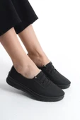 Kadın Comfort Ayakkabı Esnek Taban Akıllı Bağcıklı Tam Kalıp Günlük Ayakkabı - 5