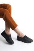 Kadın Comfort Ayakkabı Esnek Taban Akıllı Bağcıklı Tam Kalıp Günlük Ayakkabı - 1