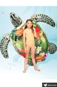 Intex Gerçekçi Kaplumbağa Binici Deniz Havuz ve Plaj Çocuk Deniz Yatağı 191x170 cm 3+Yaş - 5