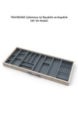 Çekmece Içi Kaşıklık Ve Bıçaklık Düzenleyici  Antresit, 114x48 Yandan Ve Boydan 4Cm Kesilebilir - 2