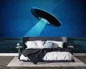 Uzay Ufo Manzaralı Duvar Kağıdı thumbnail 2