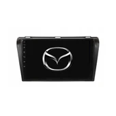 Mazda Mazda 3 Araç Multimedya Android Ekran Carplay Navigasyon Double Teyp 2+32 9" 04-09 Black BLUEWAY - 1