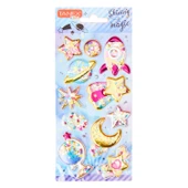 Tanex Kids Sticker Pullu Simli Shining Magic Serisi 11 Parça (26063) - 1