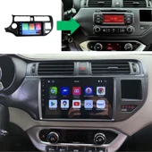 Kia Rio Araç Multimedya Android Ekran Carplay Navigasyon Cihazı Double Teyp 2+32 9" 12-15 Gri BLUEWAY thumbnail 5