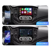 Mitsubishi L200 Araç Multimedya Android Ekran Carplay Navigasyon 2+32 9" 15-21 Analog P.Black BLUEWAY - 4