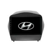 Hyundai ix35 Araç Multimedya Android Ekran Carplay Navigasyon Double Teyp 2+32 9" 10-15 Black BLUEWAY - 1