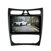 Mercedes Clk Araç Multimedya Android Ekran Carplay Navigasyon Double Teyp 4+64 9" 03-05 Black BLUEWAY - 3