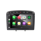 Peugeot 308-408 Araç Multimedya Android Ekran Carplay Navigasyon Double Teyp 4+64 9" 08-13 Gri BLUEWAY thumbnail 3