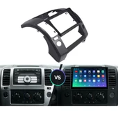 Nissan Navara Araç Multimedya Android Ekran Carplay Navigasyon Double Teyp 4+64 9" 05-10 Black BLUEWAY - 4