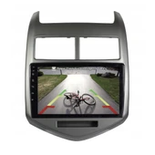 Chevrolet Aveo Araç Multimedya Android Ekran Carplay Navigasyon Double Teyp 4+64 9" 12-14 Gri BLUEWAY thumbnail 3
