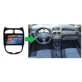 Peugeot 206 Araç Multimedya Android Ekran Carplay Navigasyon Double Teyp 4+64 9" 98-10 Black BLUEWAY - 5