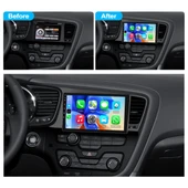 Kia K5 Optima Araç Multimedya Android Ekran Carplay Navigasyon Double Teyp 4+64 9" 12-13 Black BLUEWAY - 5