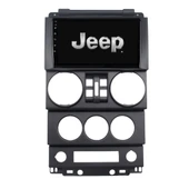 Jeep Wrangler Araç Multimedya Android Ekran Carplay Navigasyon Double Teyp 4+64 9" 07-10 Black BLUEWAY thumbnail 1