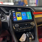 Honda Civic Fc5 Araç Multimedya Android Ekran Carplay Double Teyp 4+64 9" 16-20 P.Black BLUEWAY - 4