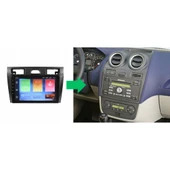Ford Fiesta Araç Multimedya Android Ekran Carplay Navigasyon Double Teyp 4+64 9" 06-08 Black BLUEWAY - 5