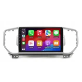 Kia Sportage Araç Multimedya Android Ekran Carplay Navigasyon Double Teyp 4+64 9" 16-18 Silver BLUEWAY - 3