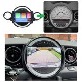 Mini Cooper Araç Multimedya Android Ekran Carplay Navigasyon Double Teyp 4+64 9" 07-11 Black BLUEWAY - 5
