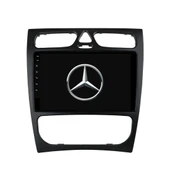 Mercedes C Class C180 (W203-W209) Araç Multimedya Android Ekran Carplay 4+64 9" 00-04 Black BLUEWAY - 1