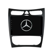 Mercedes Clk Araç Multimedya Android Ekran Carplay Navigasyon Double Teyp 4+64 9" 03-05 Black BLUEWAY - 1