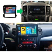 Kia Sorento Araç Multimedya Android Ekran Carplay Navigasyon Double Teyp 4+64 9" 06-10 Black BLUEWAY - 5