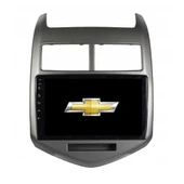 Chevrolet Aveo Araç Multimedya Android Ekran Carplay Navigasyon Double Teyp 4+64 9" 12-14 Gri BLUEWAY thumbnail 1