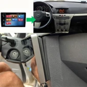 Opel Astra H Araç Multimedya Android Ekran Carplay Navigasyon Double Teyp 4+64 9" 04-14 Gri BLUEWAY - 5