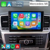Mercedes Benz Ml Araç Multimedya Android Ekran Carplay Double Teyp 4+64 9" 12-15 BLACK/SİLVER BLUEWAY - 4