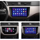 Seat Ibiza Araç Multimedya Android Ekran Carplay Navigasyon Double Teyp 4+64 9" 18-20 Black BLUEWAY thumbnail 4