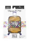 (My#123 Bride 2) VALİZLER İÇİN KILIF SETİ (KABİN ORTA VE BÜYÜK) - 6