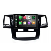 Toyota Hilux Araç Multimedya Android Ekran Carplay Navigasyon 4+64 9" 08-15 Dijital P.Black BLUEWAY thumbnail 3
