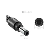 Adaptör DC 12V 10A 5.5mm 2.1mm güç kaynağı priz tipi 120Watt Led Elektrik - 3