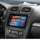 Volkswagen Golf 6 Araç Multimedya Android Ekran Carplay Double Teyp 4+64 9" 10-12 Black BLUEWAY - 5