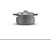 BRİONİ STONE-H ÇİZİLMEZ YANMAZ YAPIŞMAZ 22 CM DERİN TENCERE - 1