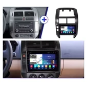 Volkswagen Polo Araç Multimedya Android Ekran Carplay Double Teyp 4+64 9" 05-09 Black BLUEWAY - 5