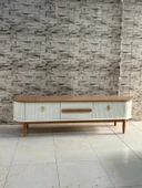 NİVEMESHOME DALYA MEŞE-KREM TV SEHPASI - 1