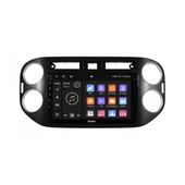 Volkswagen Tiguan Araç Multimedya Android Ekran Carplay Double Teyp 4+64 9" 07-15 Black BLUEWAY - 5