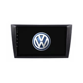 Volkswagen Golf 6 Araç Multimedya Android Ekran Carplay Double Teyp 4+64 9" 10-12 Black BLUEWAY - 1