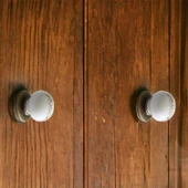 Porselen Kulp Çiçekli Düğme Mobilya Mutfak Dolabı Çekmece Dolap Kulpları Kapak Kulpu Kulbu thumbnail 3