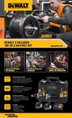 Dewalt McLaren DCK200MP2T Kömürsüz 18V 5 Ah 2 Li Akülülü Matkap Set - 5