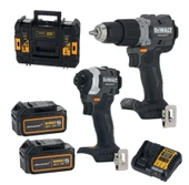 Dewalt McLaren DCK200MP2T Kömürsüz 18V 5 Ah 2 Li Akülülü Matkap Set - 1