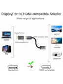 Daytona A4946 4K Destekli Displayport HDMI Çevirici Dönüştürücü Adaptör - 3