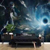 Astranot ve Uzaydaki Karadelik temalı Duvar Kağıdı thumbnail 2