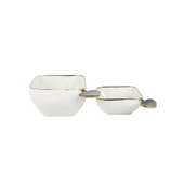 Mikasa Moor Clover Yeşil 2li Kase Seti Kçk 11cm Byk 14cm - 1